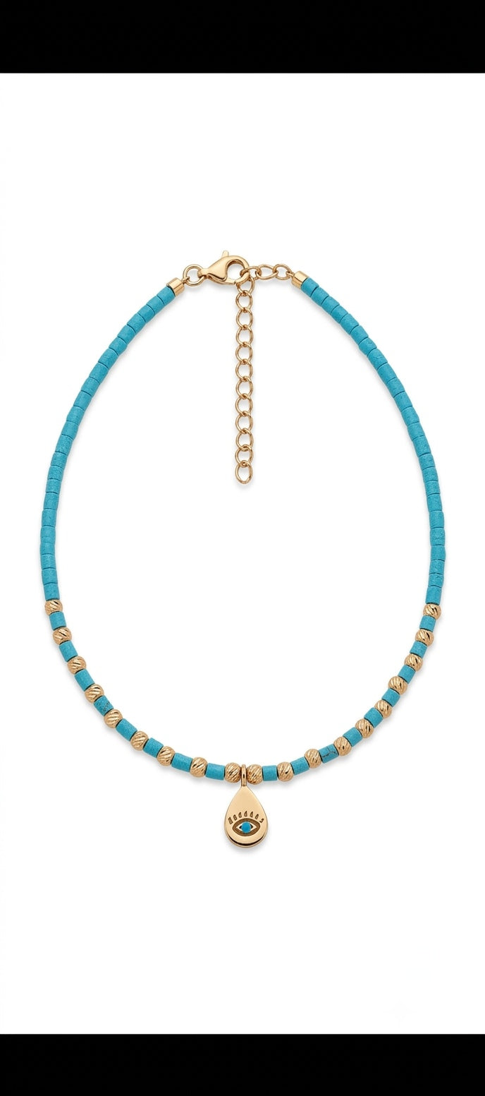 Drop Eye Anklet