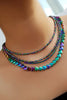 Colorful Balls Hematite Necklace - arcina jewellery