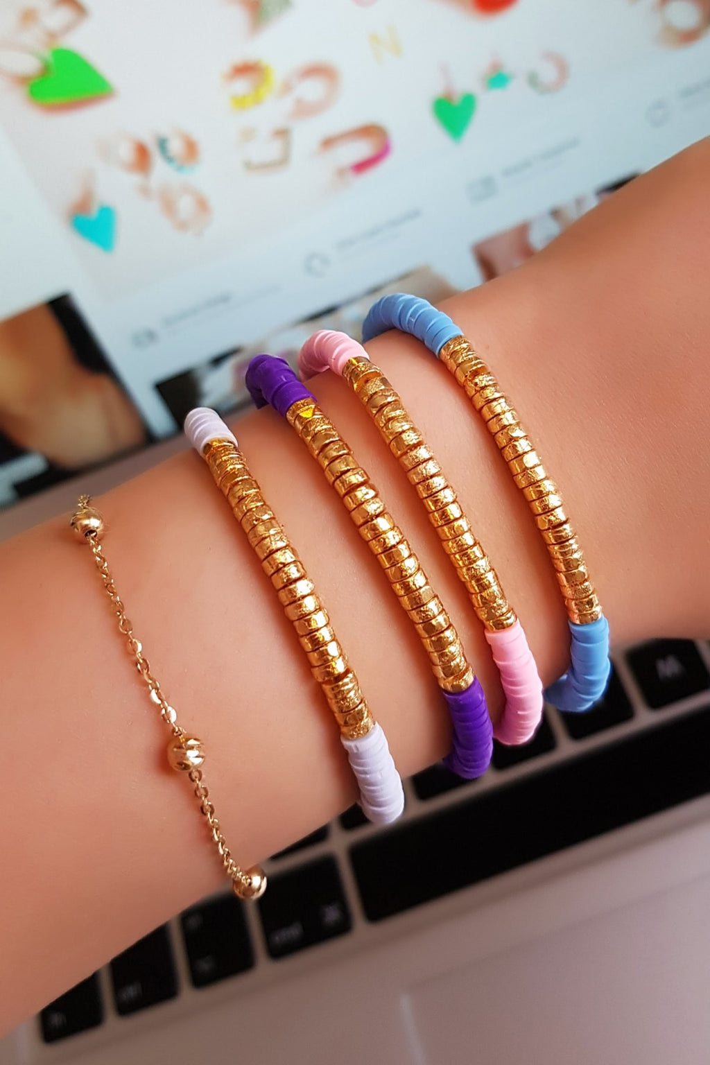 Clay Bracelet - arcina jewellery