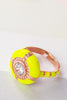 Yellow Neon Round Ring - arcina jewellery