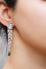 Tiger Green Stone Earrings - arcina jewellery