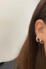 Multicolor Six Stone Earrings - arcina jewellery