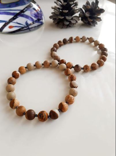 Brown Bead Bracelet - arcina jewellery