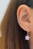 Ghost Lilac Earrings - arcina jewellery