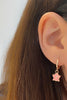 Ghost Pink Earrings - arcina jewellery