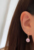 Happy Lilac Earrings - arcina jewellery