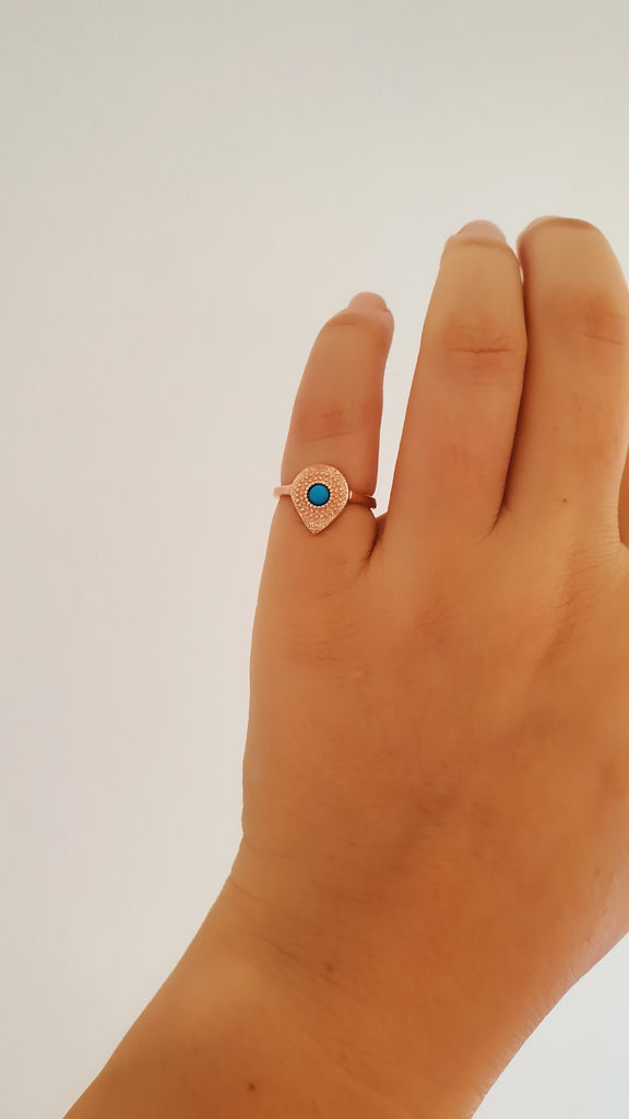 Drop Pinky-Midi Ring - arcina jewellery