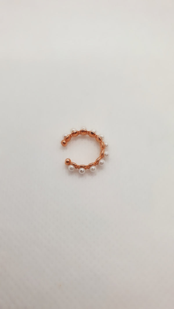Pearl Ear Cuff - arcina jewellery